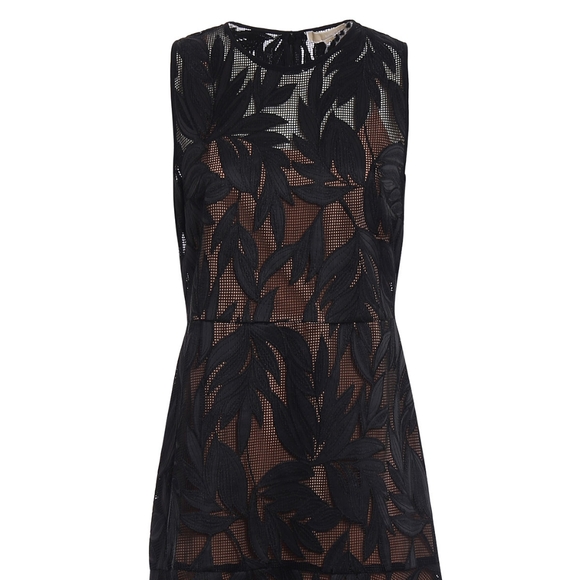 MICHAEL Michael Kors Dresses & Skirts - Michael Kors leaf embroidered dress
